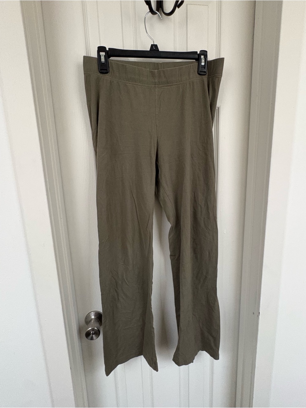 Old Navy Olive Wide-Leg Pull-On Pants